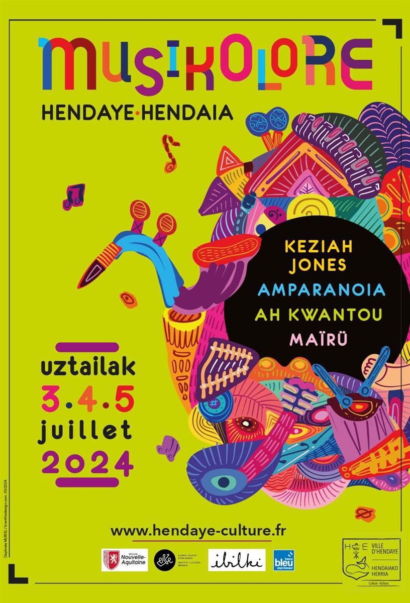 Festival "Musikolore" - KEZIAH JONES + Ah ! Kw ...