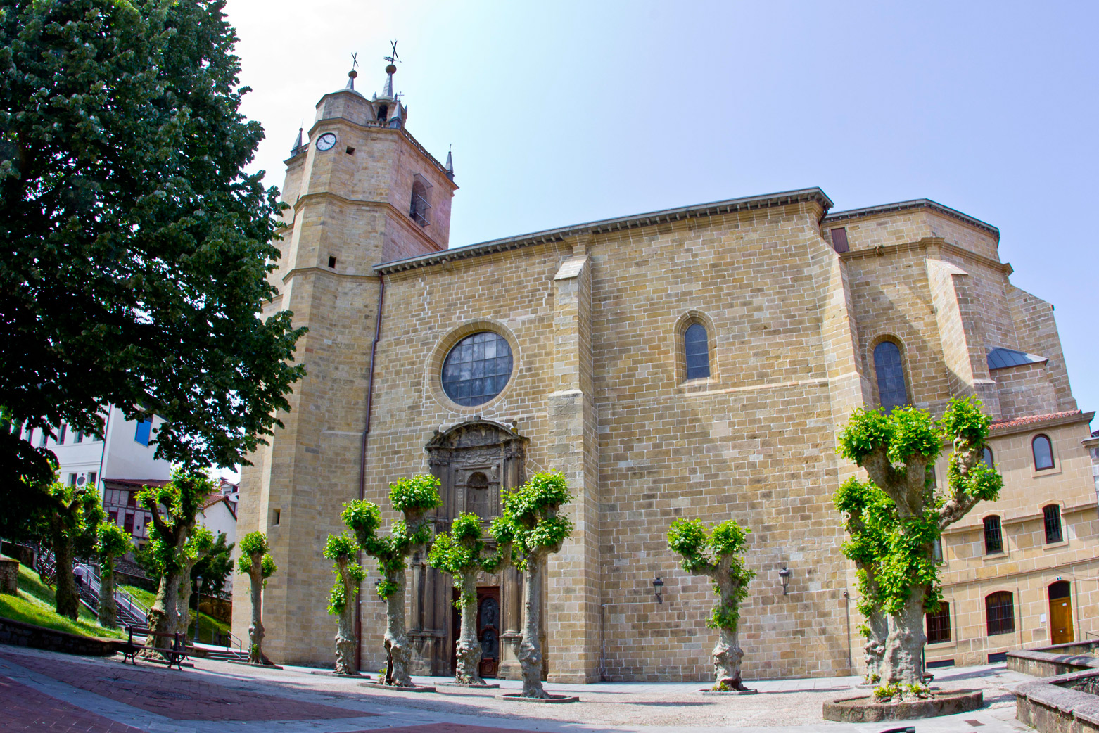 Church of Santa María del Juncal in Irun