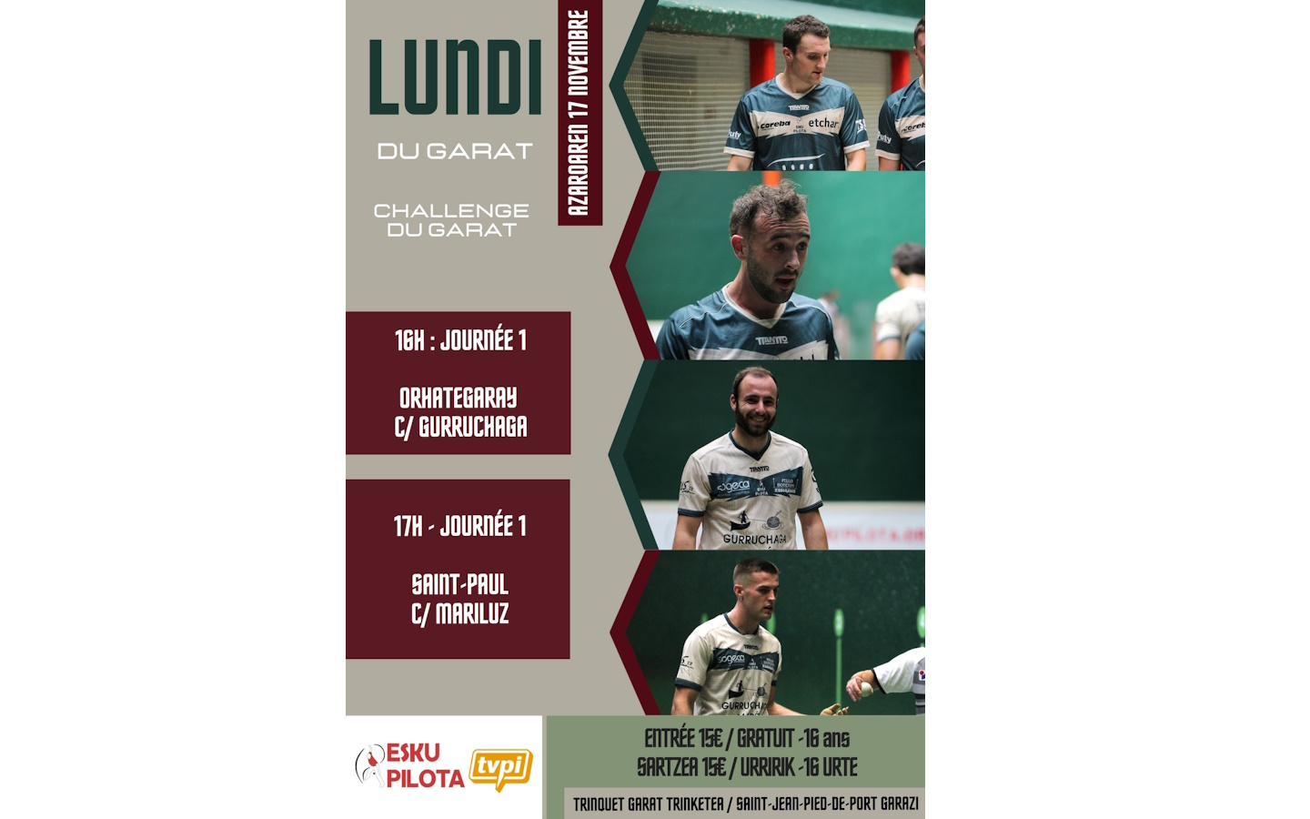 Pelote basque à main nue