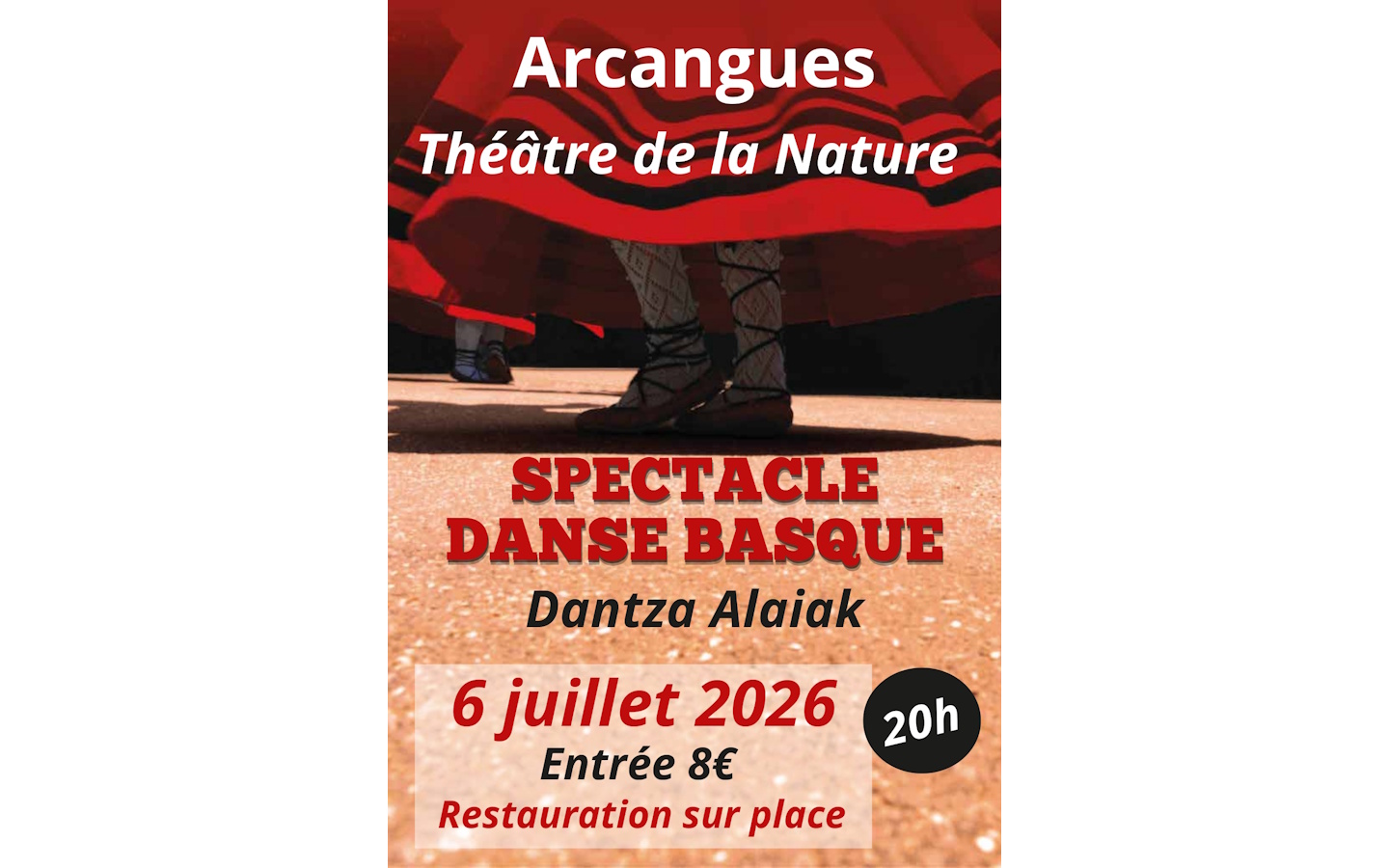 Spectacle de danses basques : Dantza Alaiak