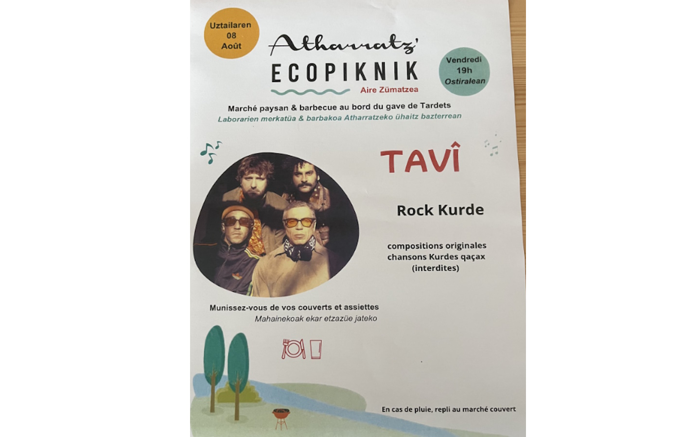 Écopiknik, marché paysan et barbecue collectif