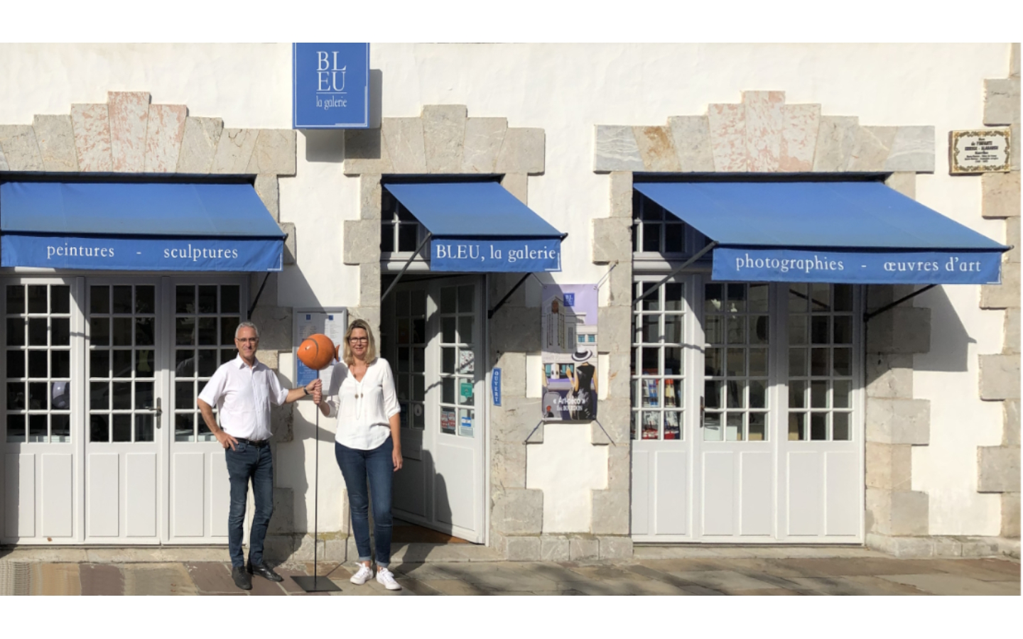 Exposition Bleu, la Galerie : Accrochage mixte