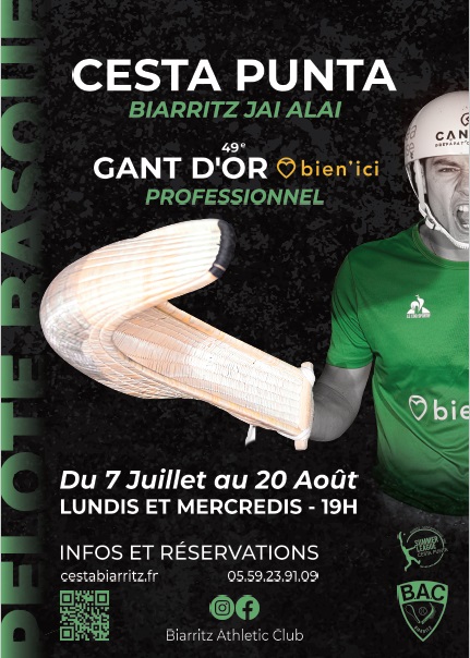 Pelote basque - Cesta Punta Gant d'Or - Master ...