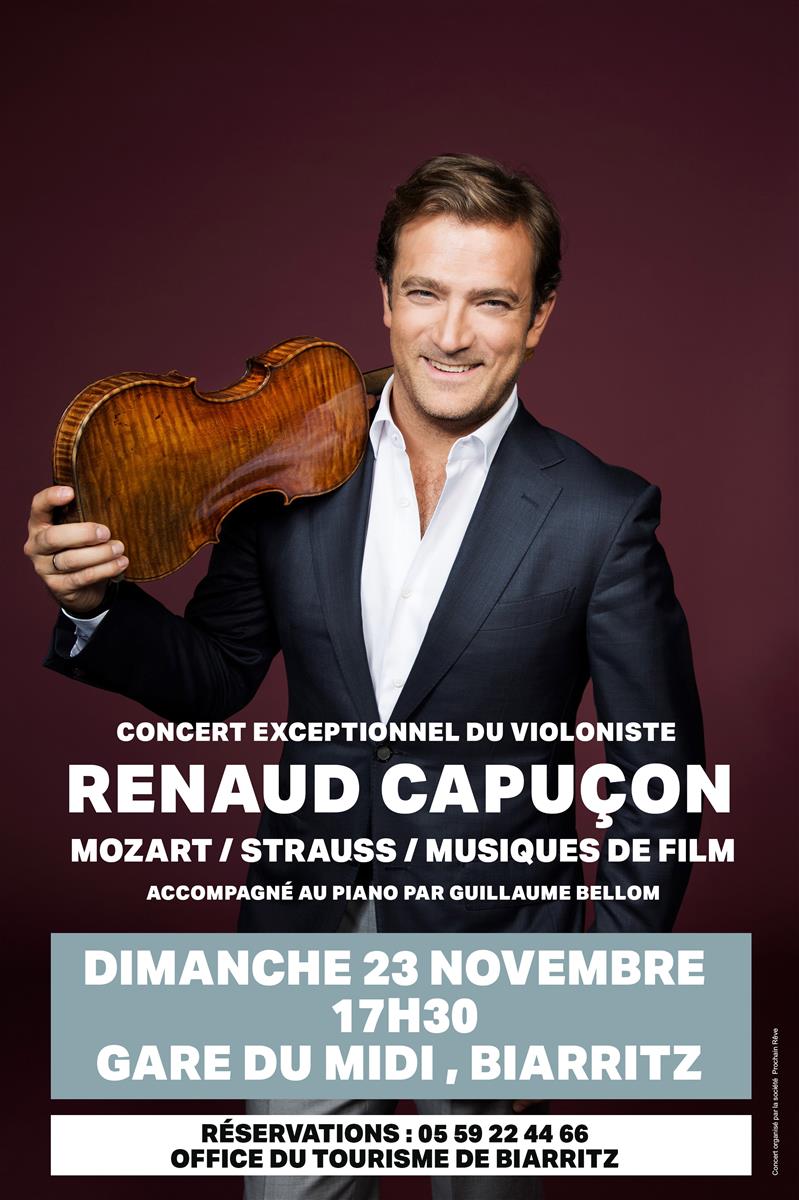 Renaud Capuçon accompagné au piano par Guillau ...