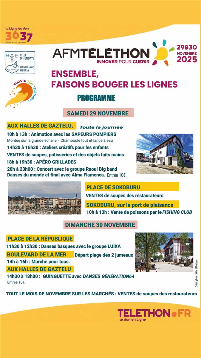 Téléthon - Guinguette du Téléthon