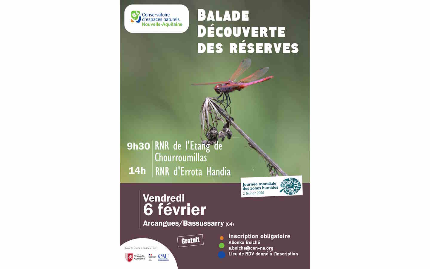 Balade découverte des réserves : l'étang de Ch ...