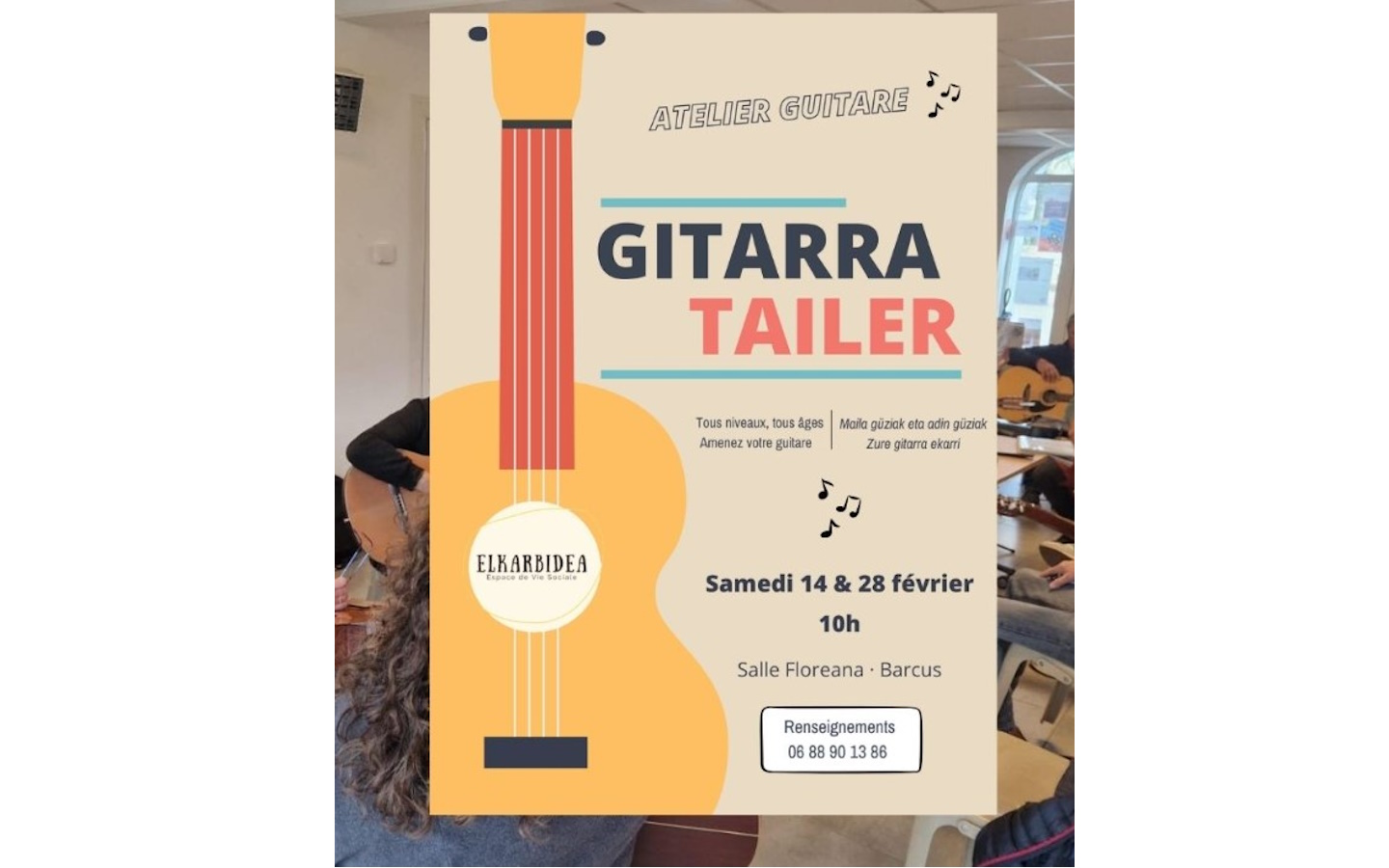 Atelier guitare