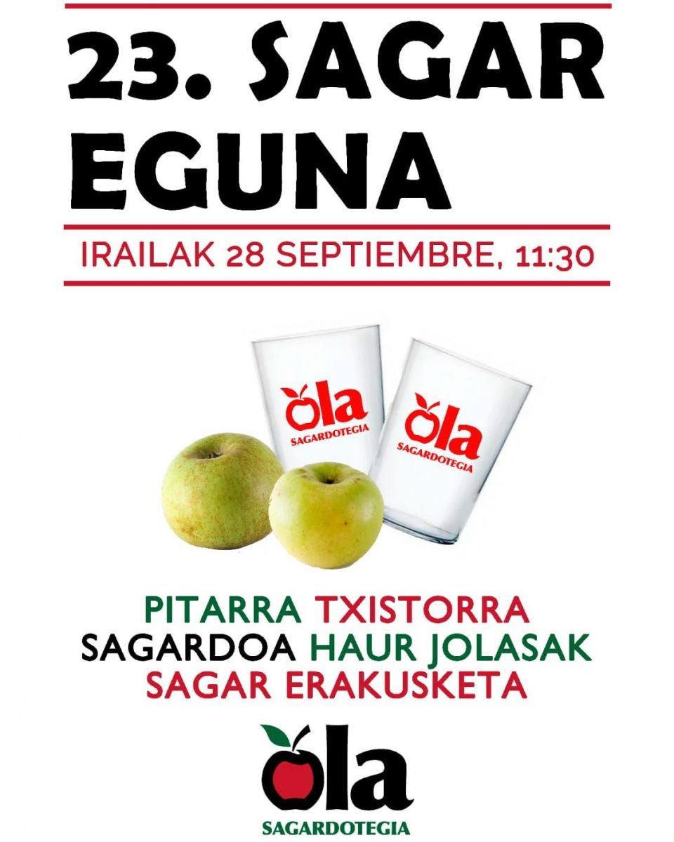 Jour de la pomme-Sagar eguna Ola Sagardotegia -