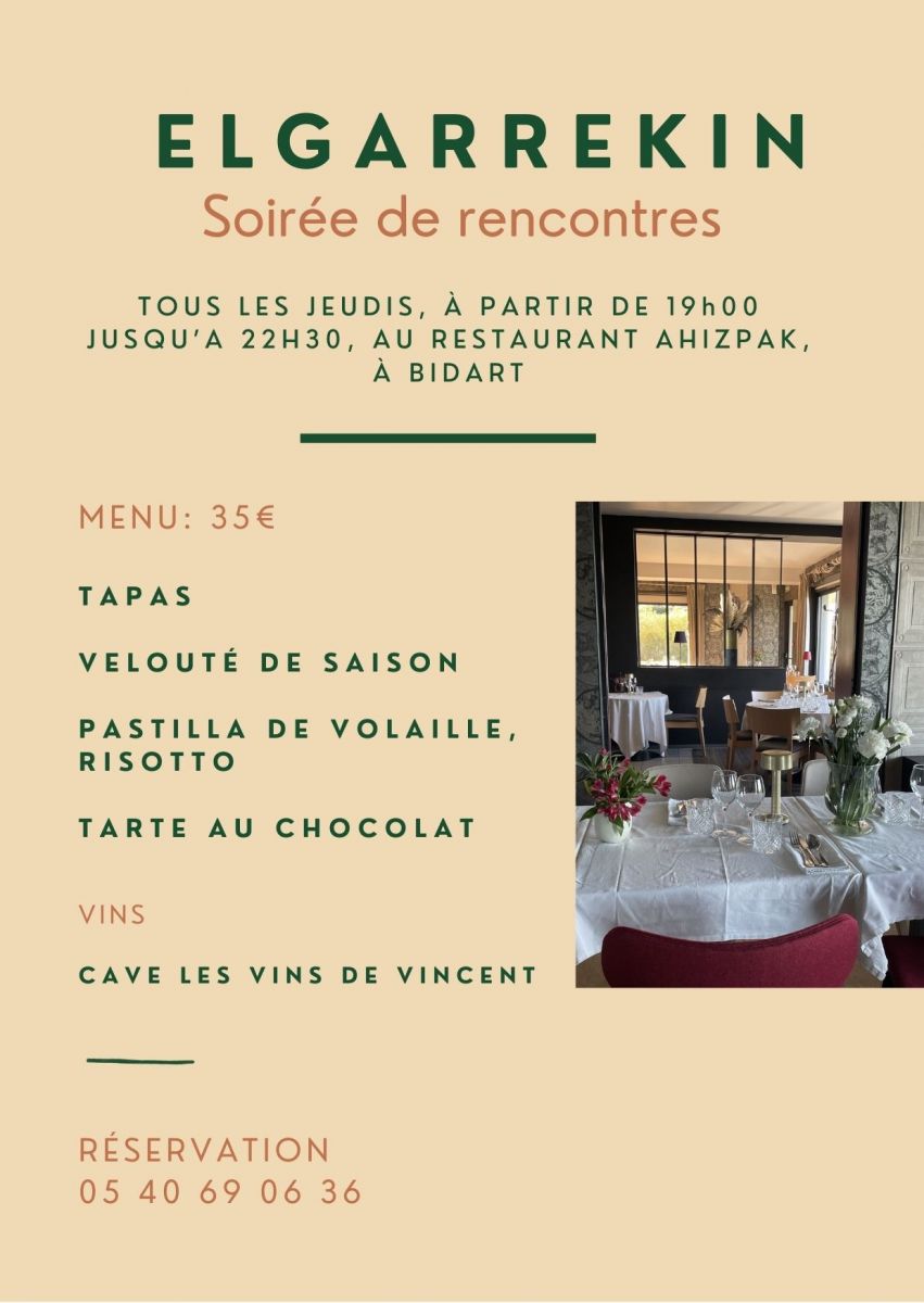 Soirée rencontres