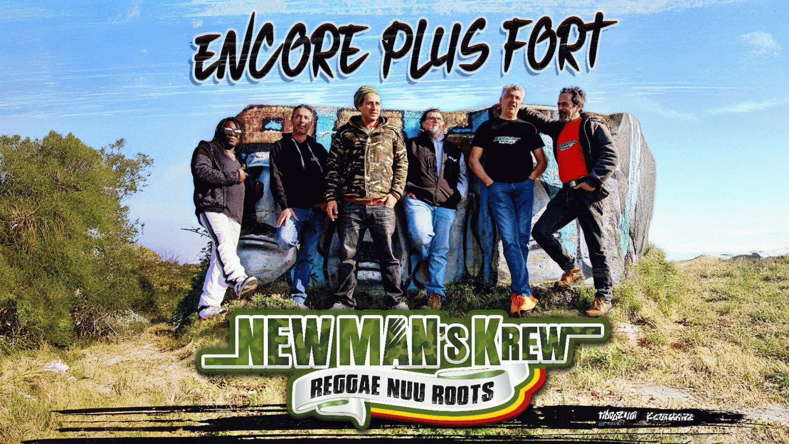 🔥NEW MAN’S KREW – REGGAE LIVE @ APÉROCK CAFÉ - ...