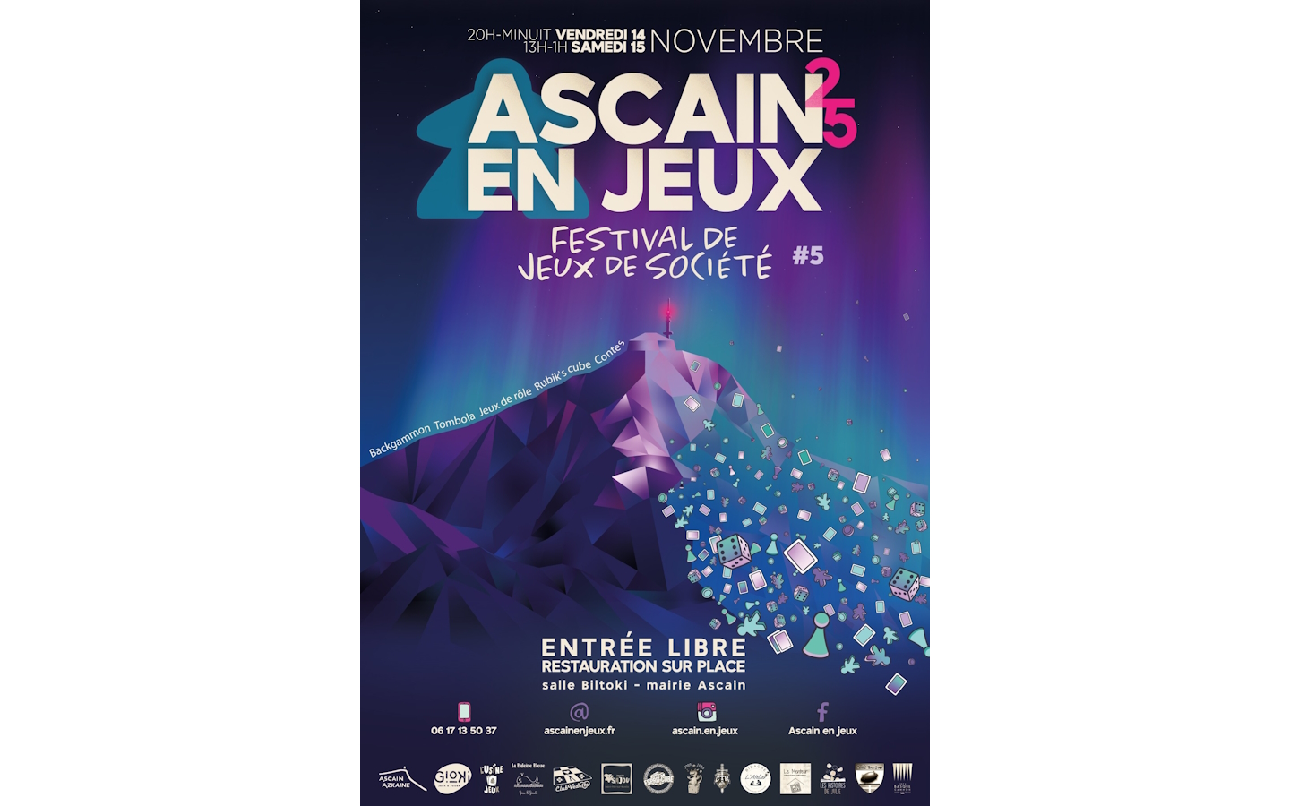 Festival de jeux de société Ascain en jeux