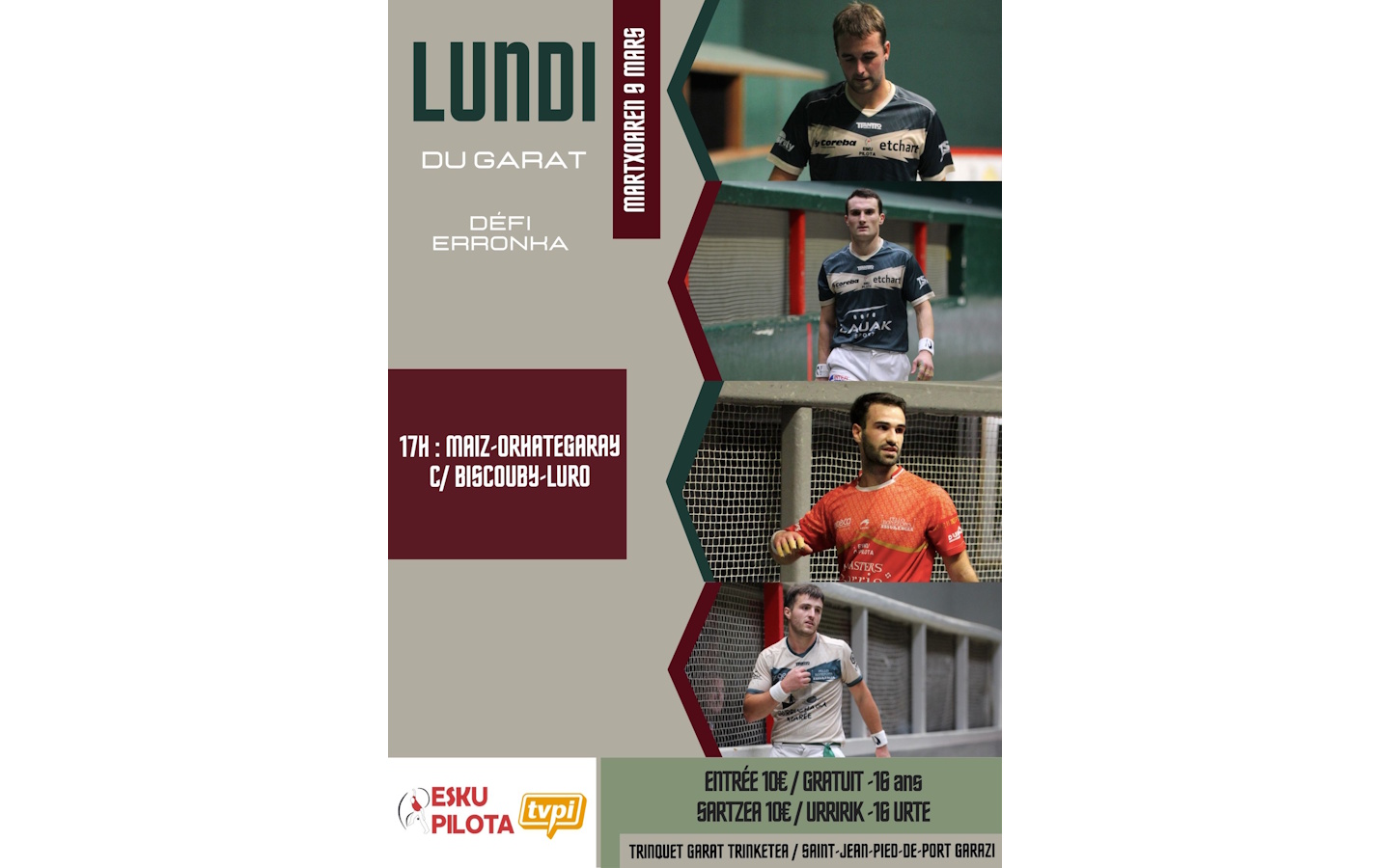 Pelote basque à main nue