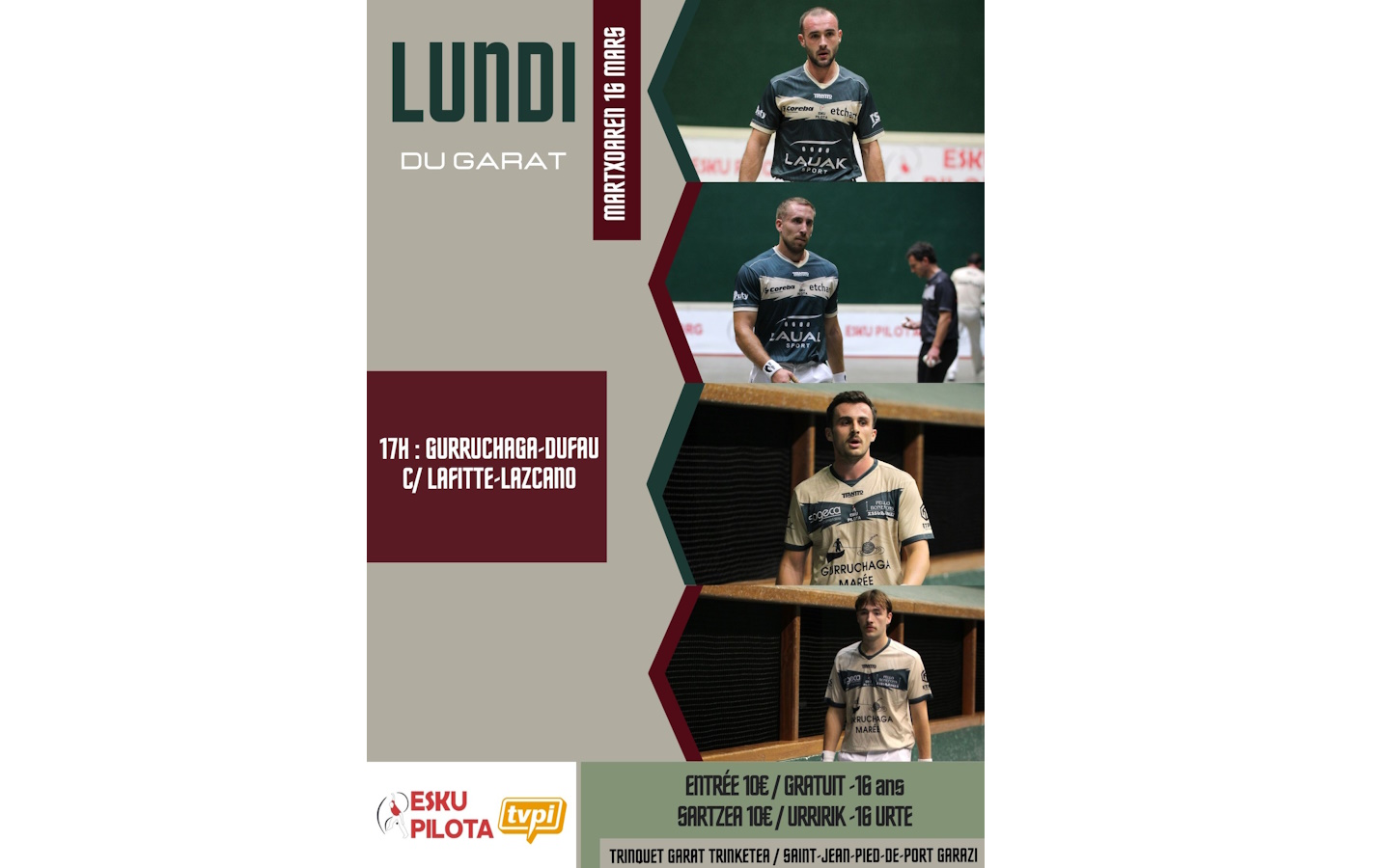 Pelote basque à main nue