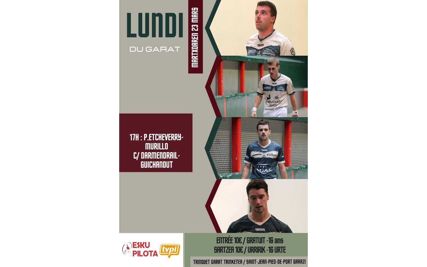 Pelote basque à main nue