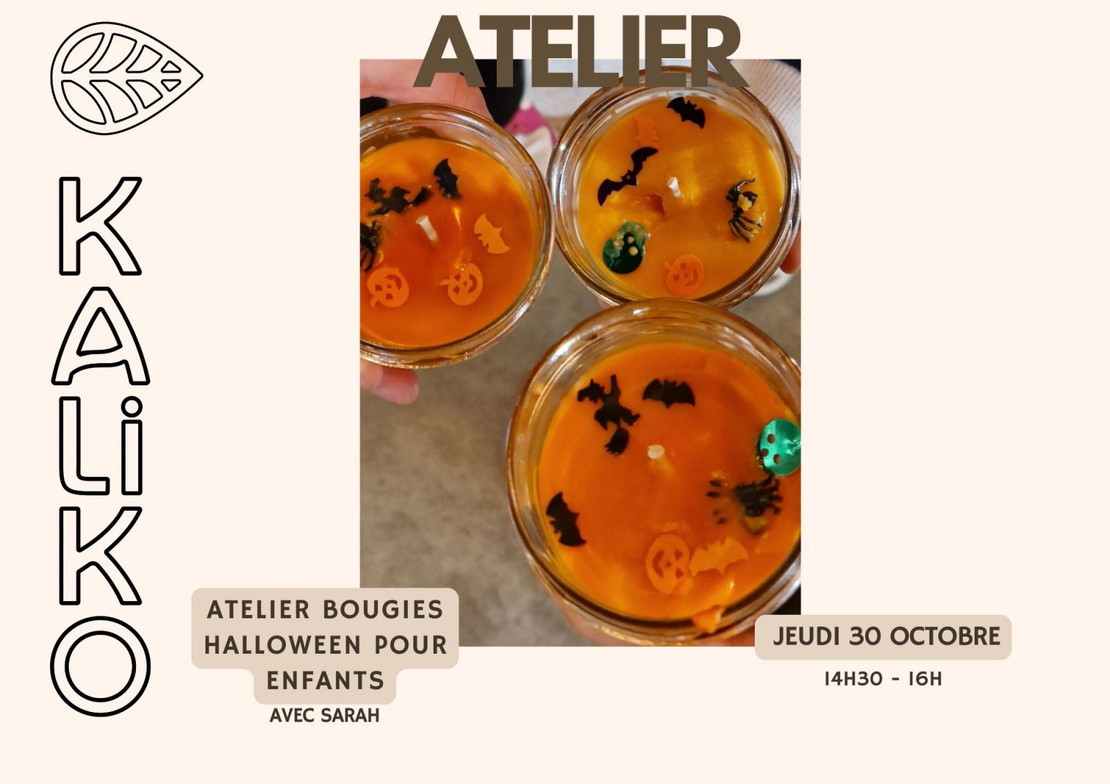 ATELIER BOUGIES ENFANTS°KALIKO