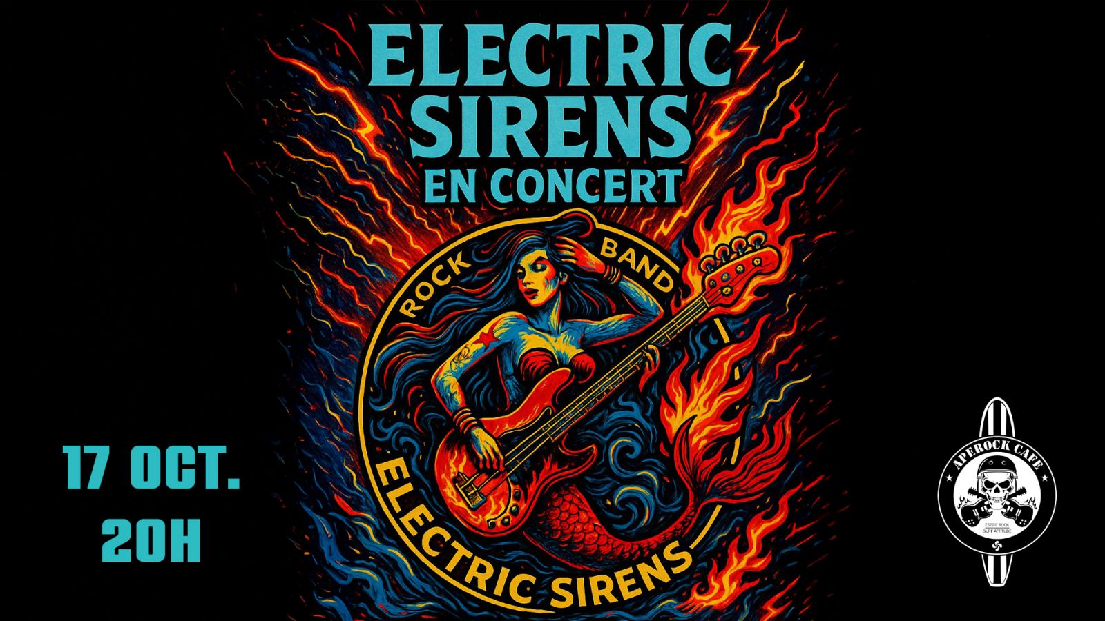 🔥CONCERT ELECTRIC SIRENS - APEROCK CAFE - CHAM ...