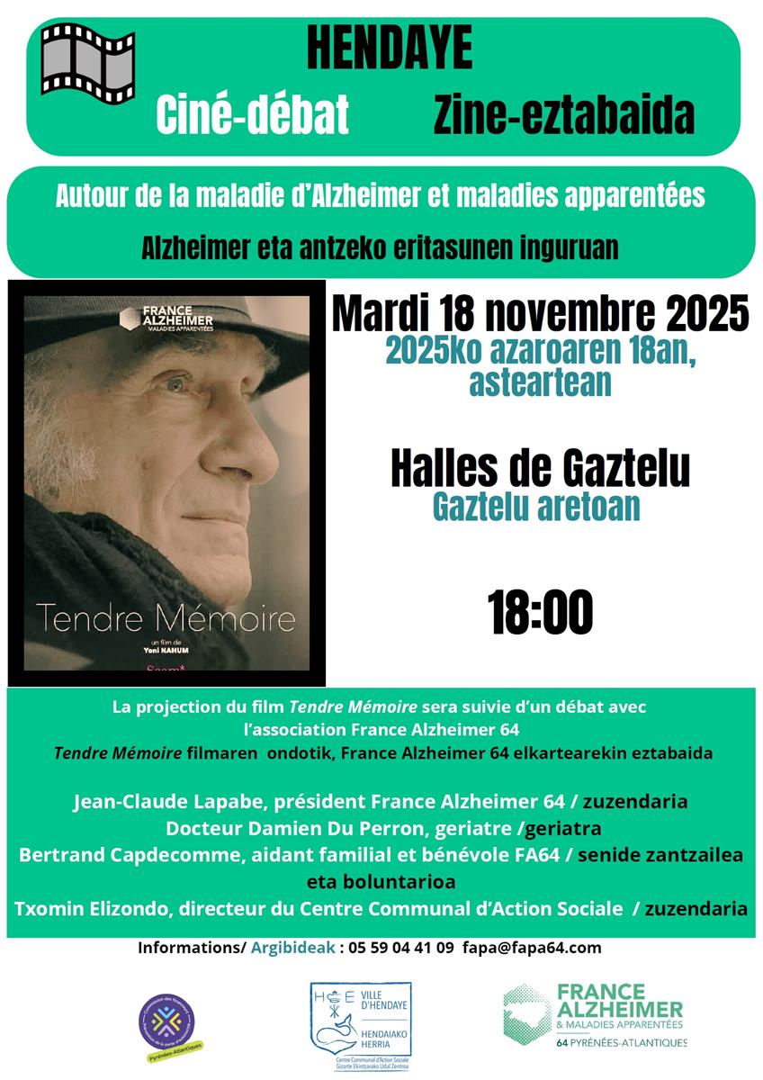 Ciné-débat Autour de la maladie d’Alzheimer et ...