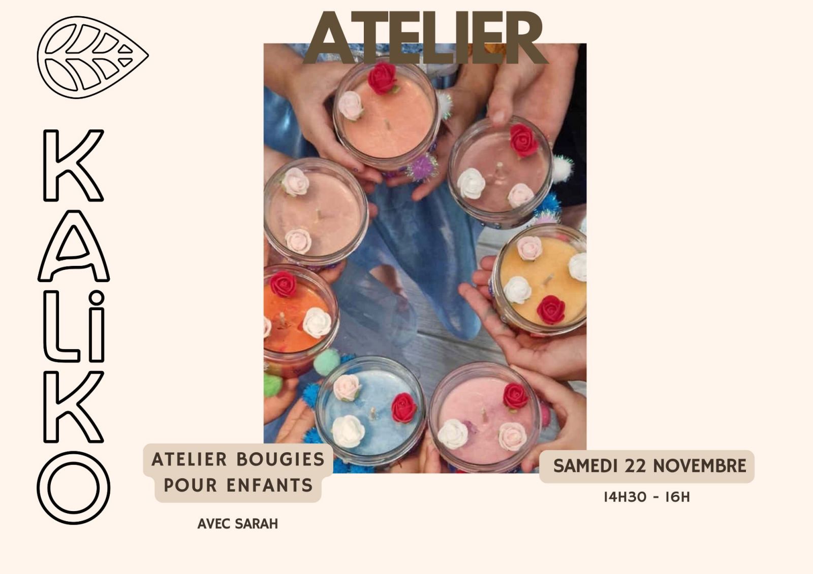 ATELIER BOUGIE ENFANTS°KALIKO