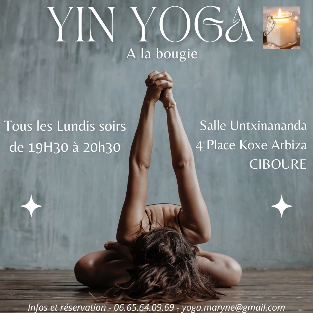 Yin Yoga à la bougie