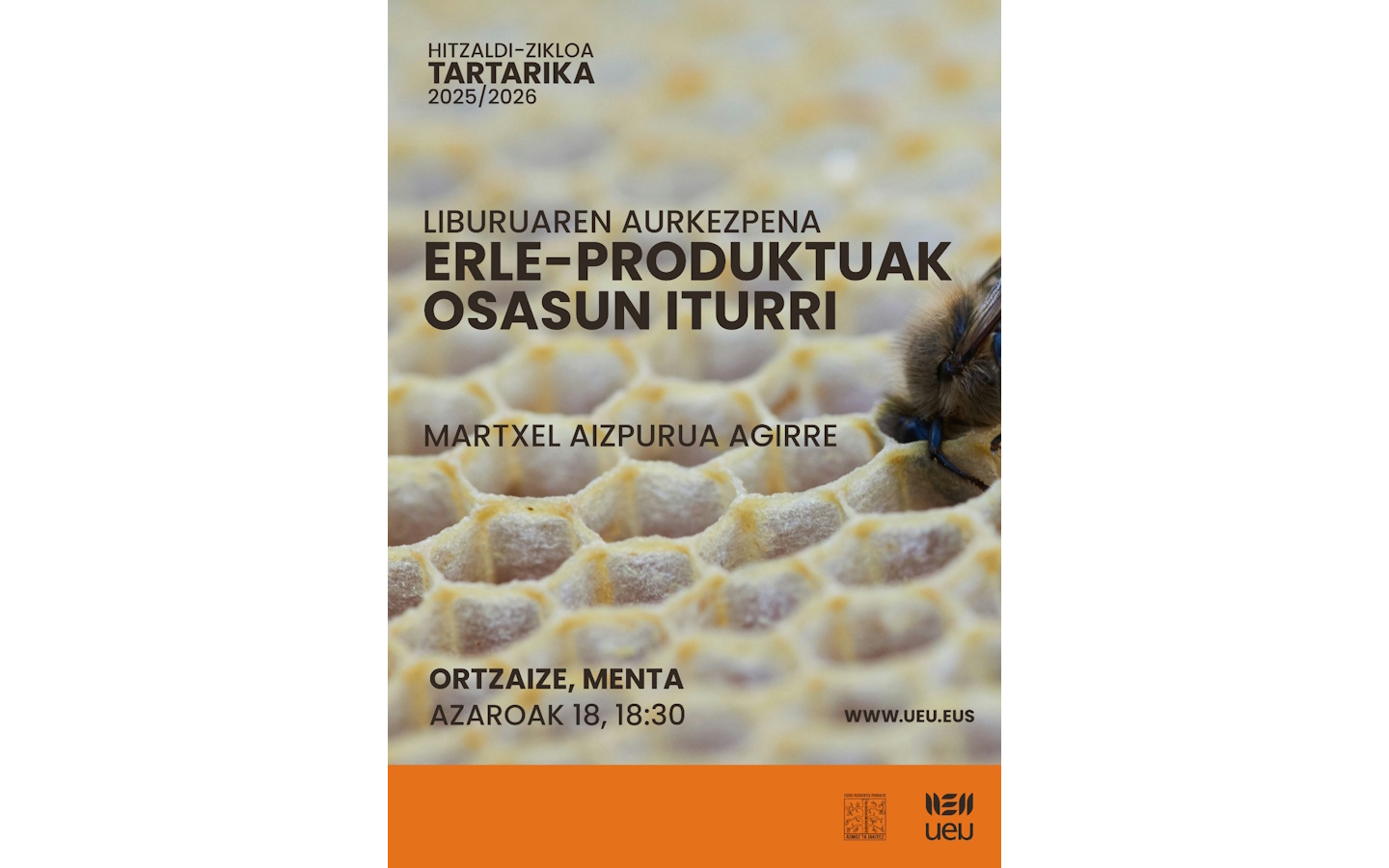 Présentation du livre en basque : Erle produkt ...