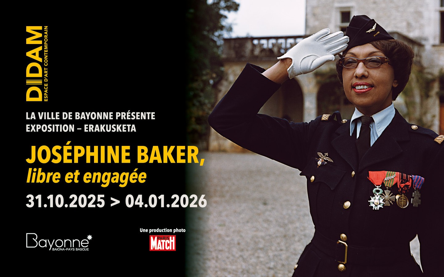 Exposition au DIDAM "Joséphine BAKER, libre et ...