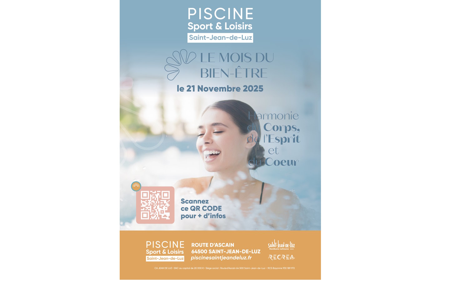 Piscine de Saint-Jean-de-Luz : Soirée zen