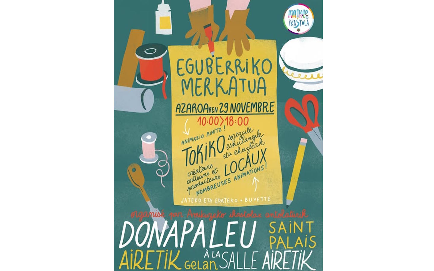 Marché de Noël - Eguberriko Merkatua