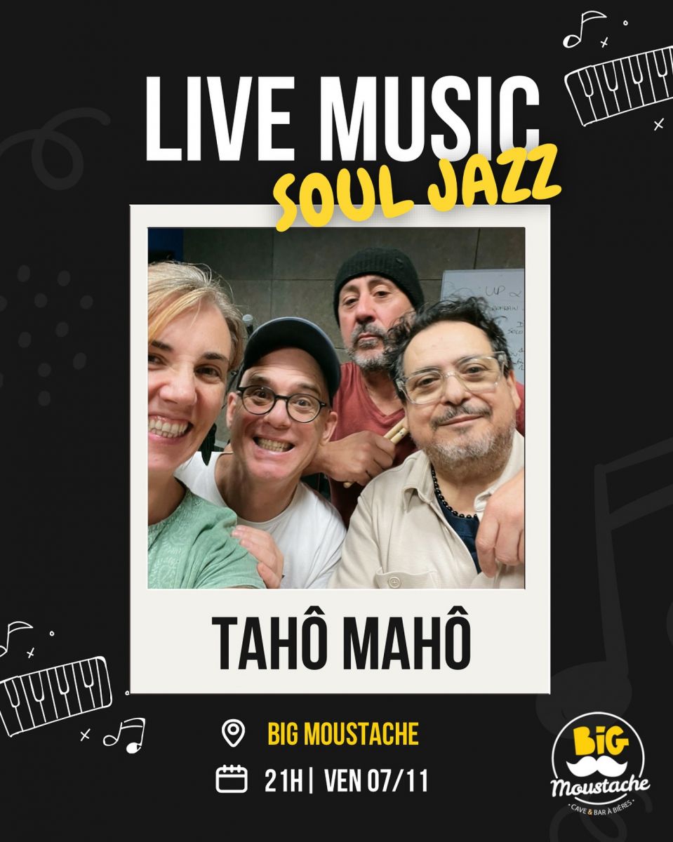 Concert Taho Maho au Big Moustache