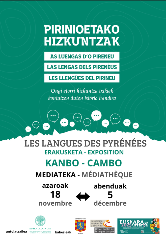 Exposition : Les Langues des Pyrénées
