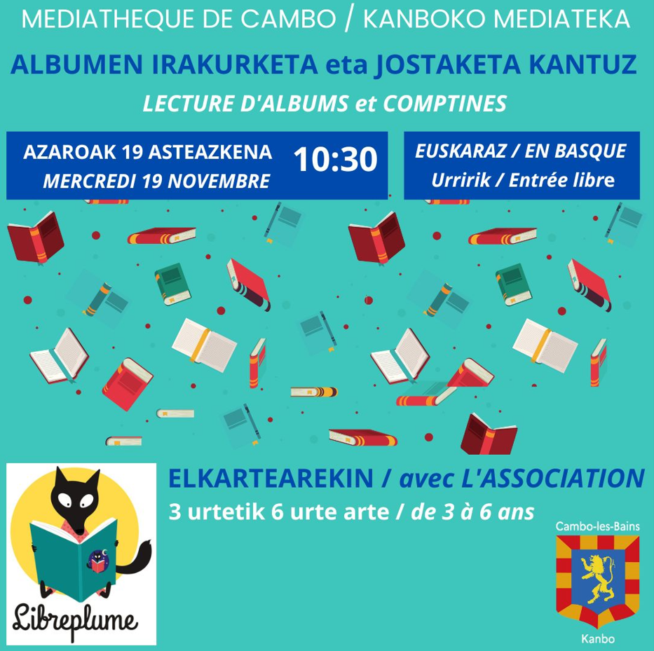 Lecture d'Albums et Comptines en basque