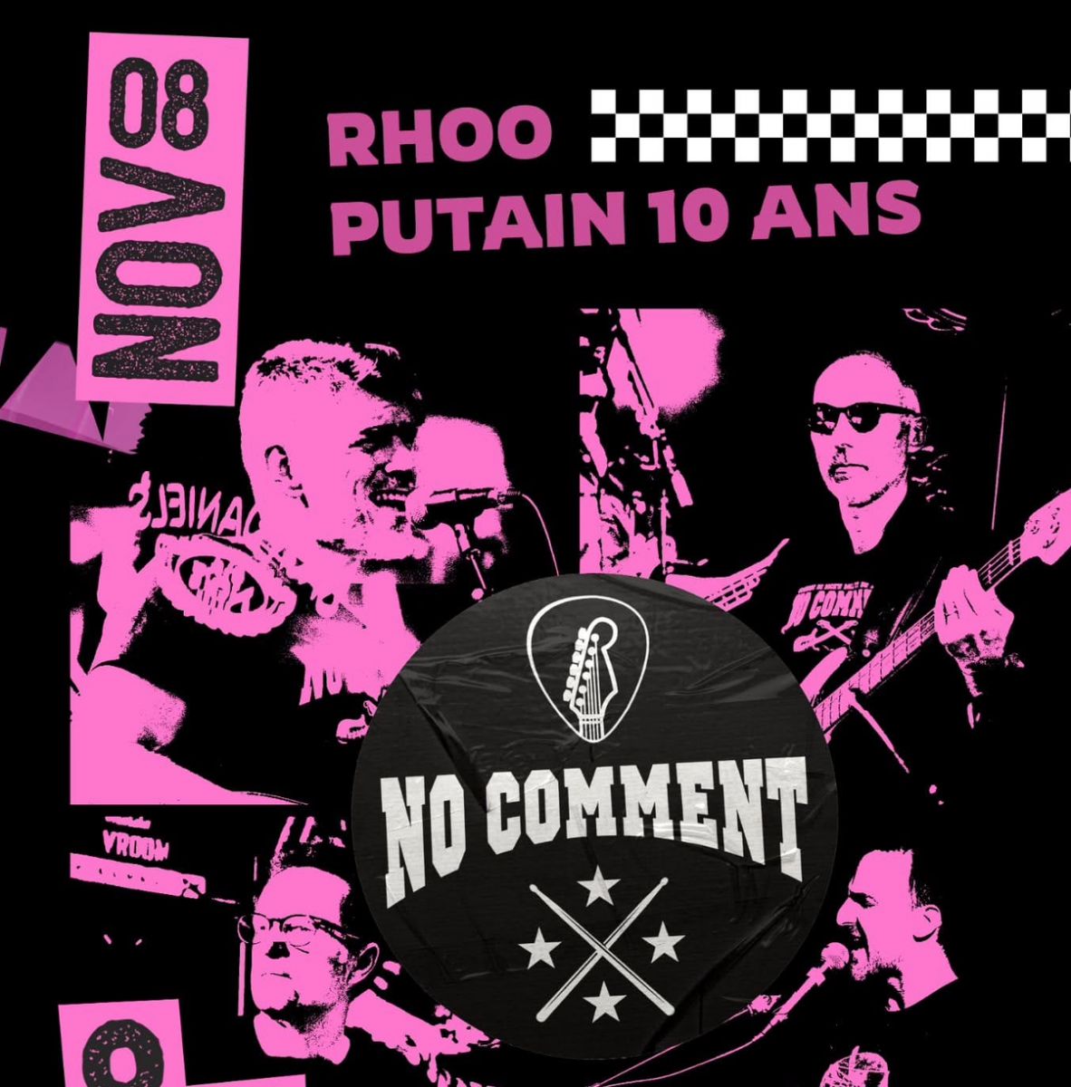 CONCERT NO COMMENT - Les 10 ANS - APÉROCK CAFÉ ...