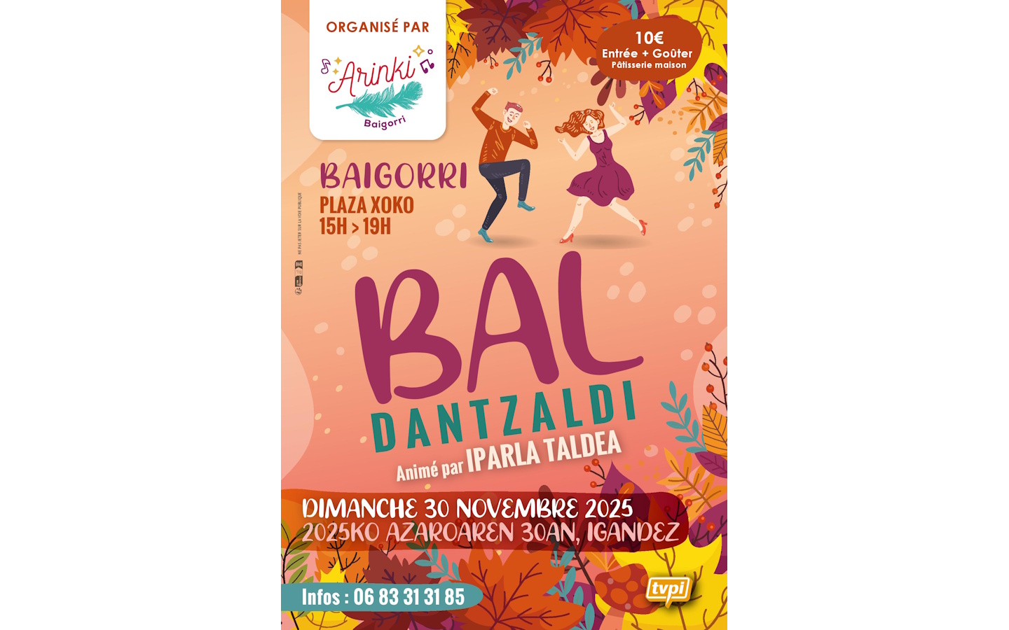 Bal dantzaldi animé par Iparla taldea