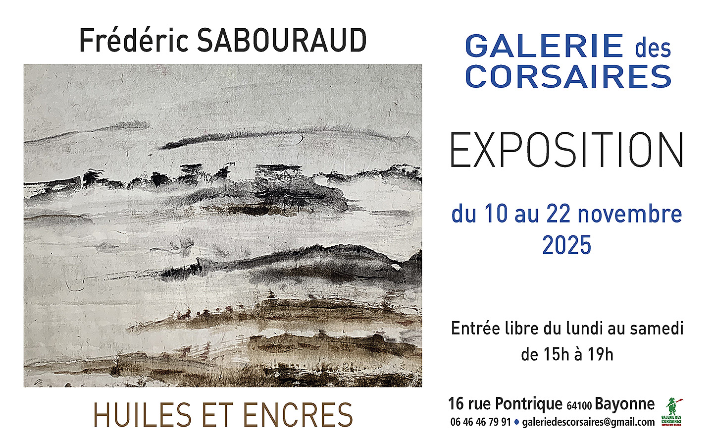 Exposition de Frédéric Sabouraud à la galerie  ...