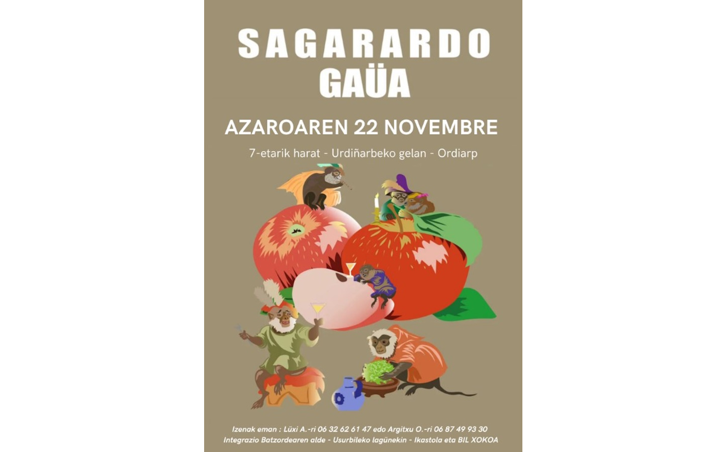 Euskararen Urtaroa : Sagarardo gaua