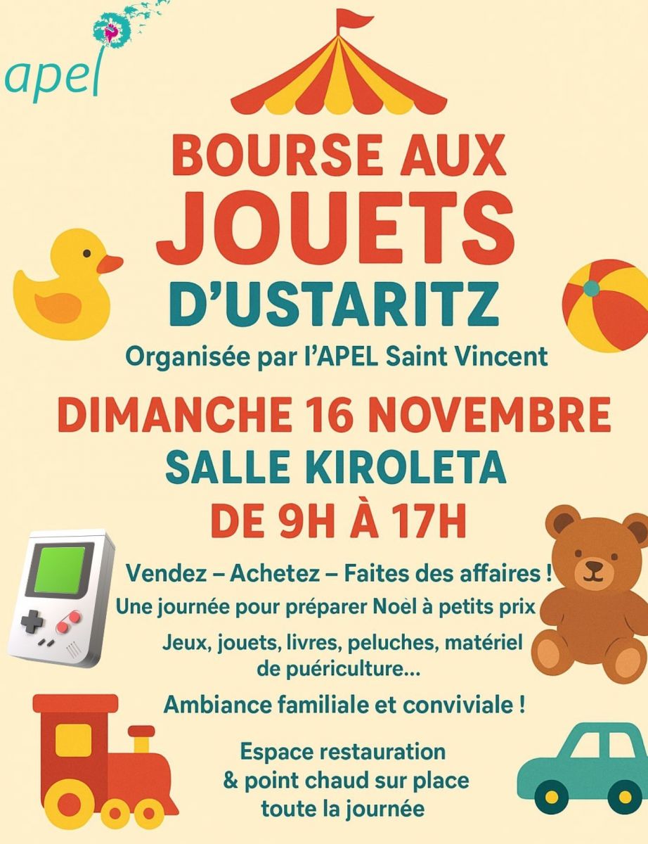 Bourse aux jouets / vide poussette