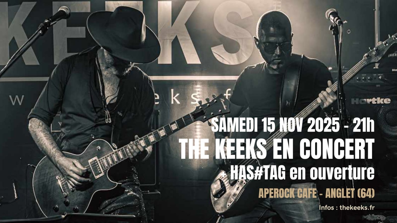 THE KEEKS - HAS#TAG - CONCERT COMPOS/COVERS!!! ...
