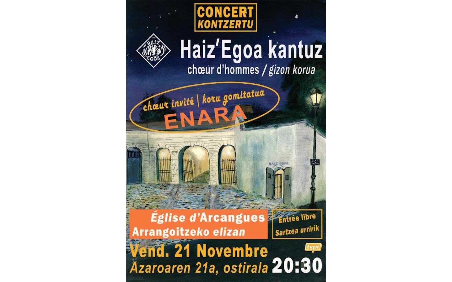 Concert du choeur Haiz'Egoa