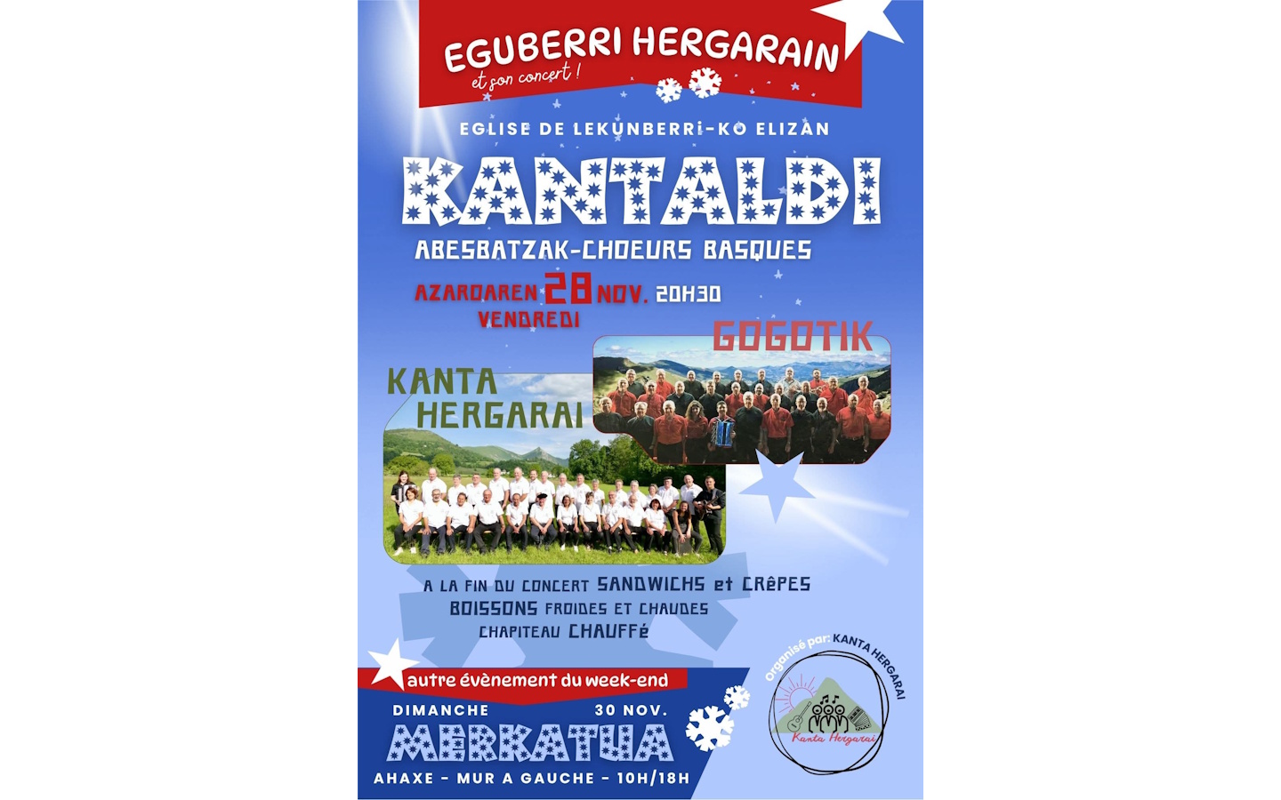 Kantaldi abesbatzak (choeurs basques) : Gogoti ...