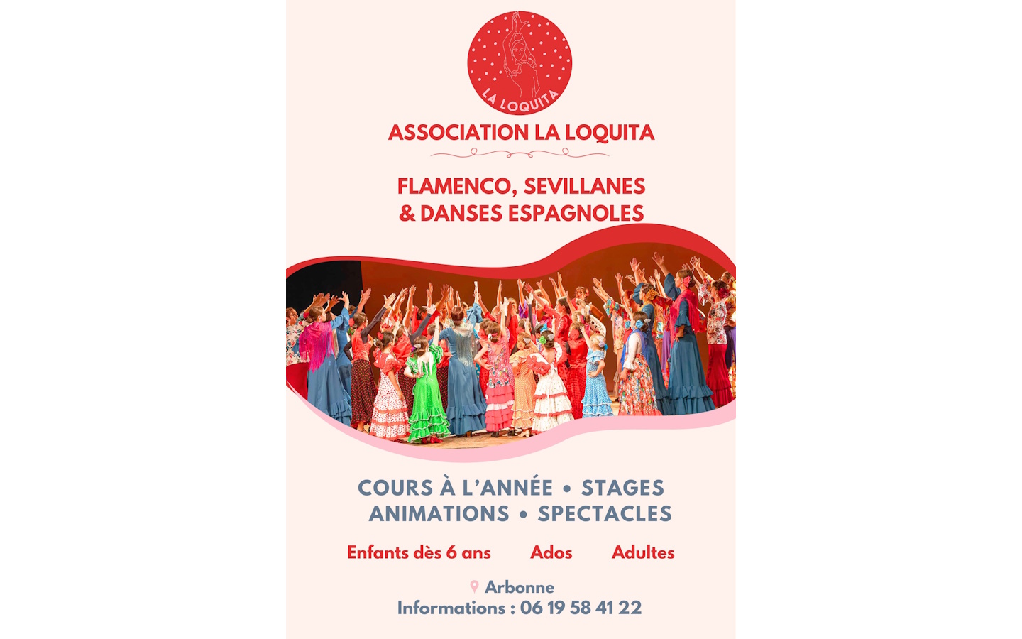 Stage d'initiation aux danse sévillanes