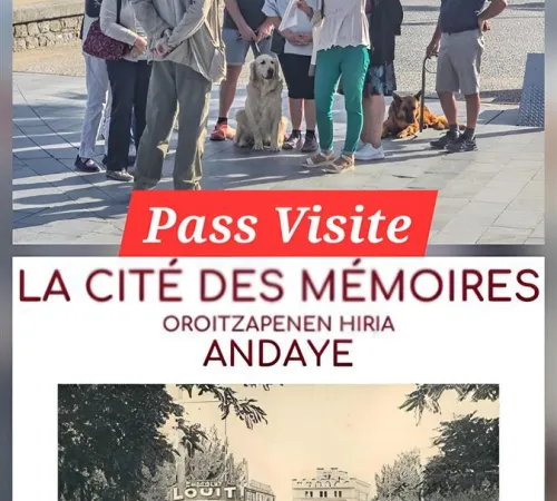 Pass "Visite d'Hendaye "Quartier plage" + Cité des Mémoires"