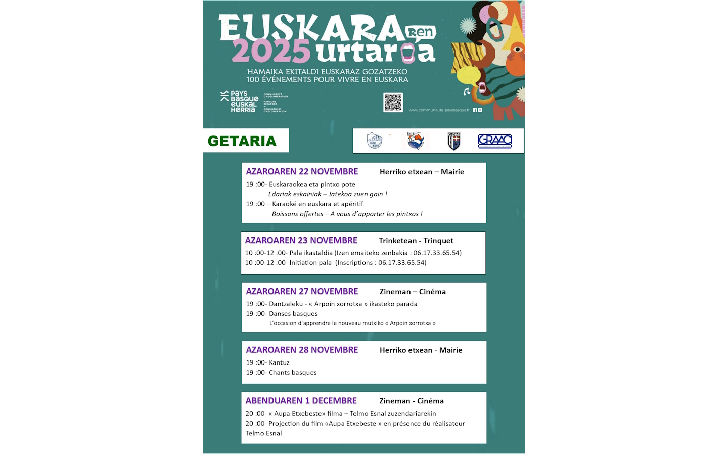 Euskararen Urtaroa - Karaoke