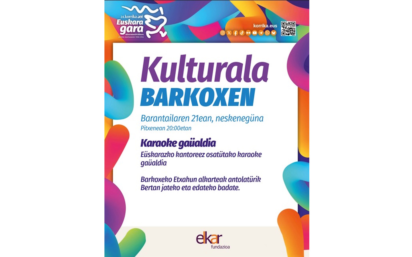 Korrika kültüta : karaoke chants basques