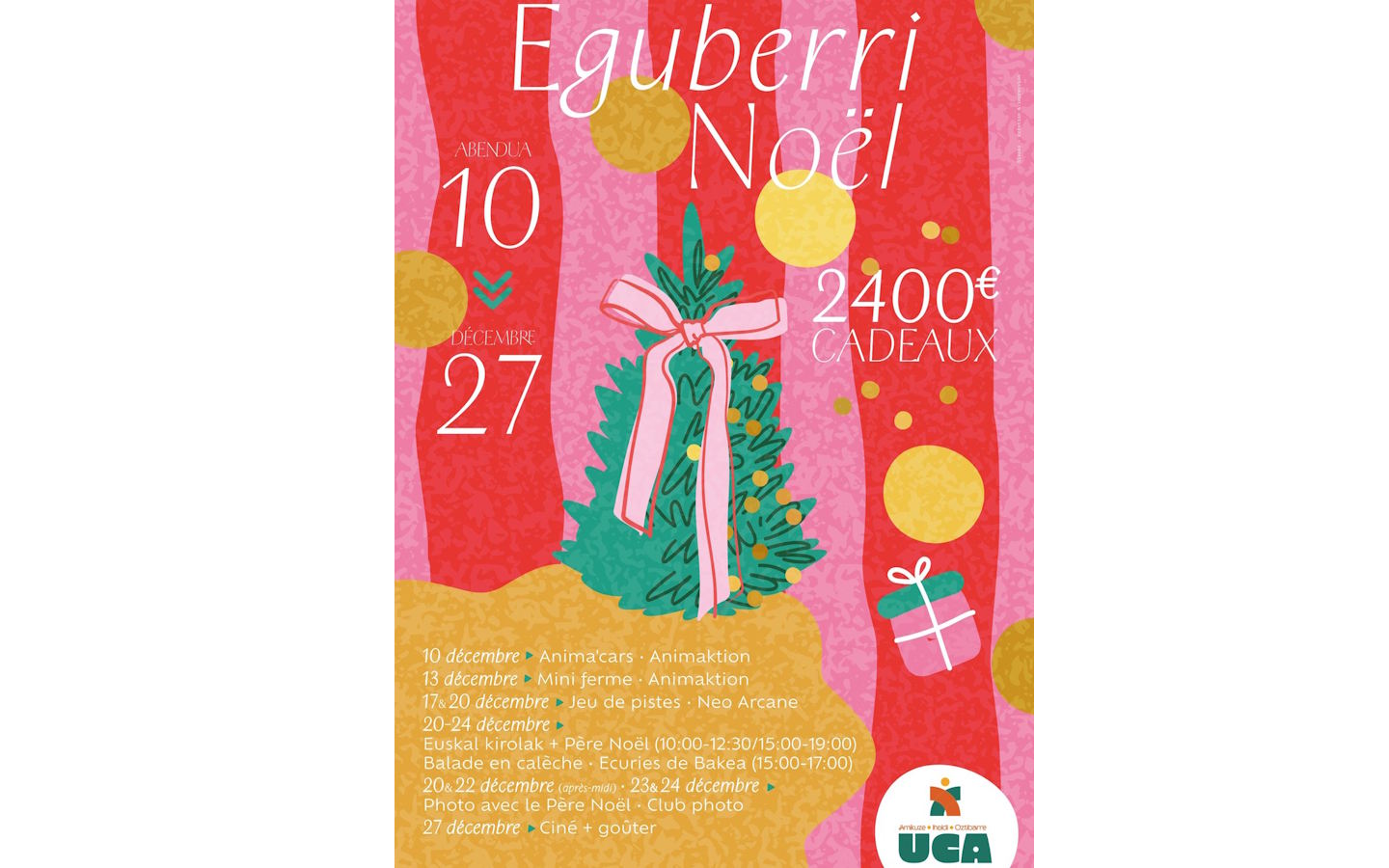 Quinzaine commerciale de Noël : Balades en calèche