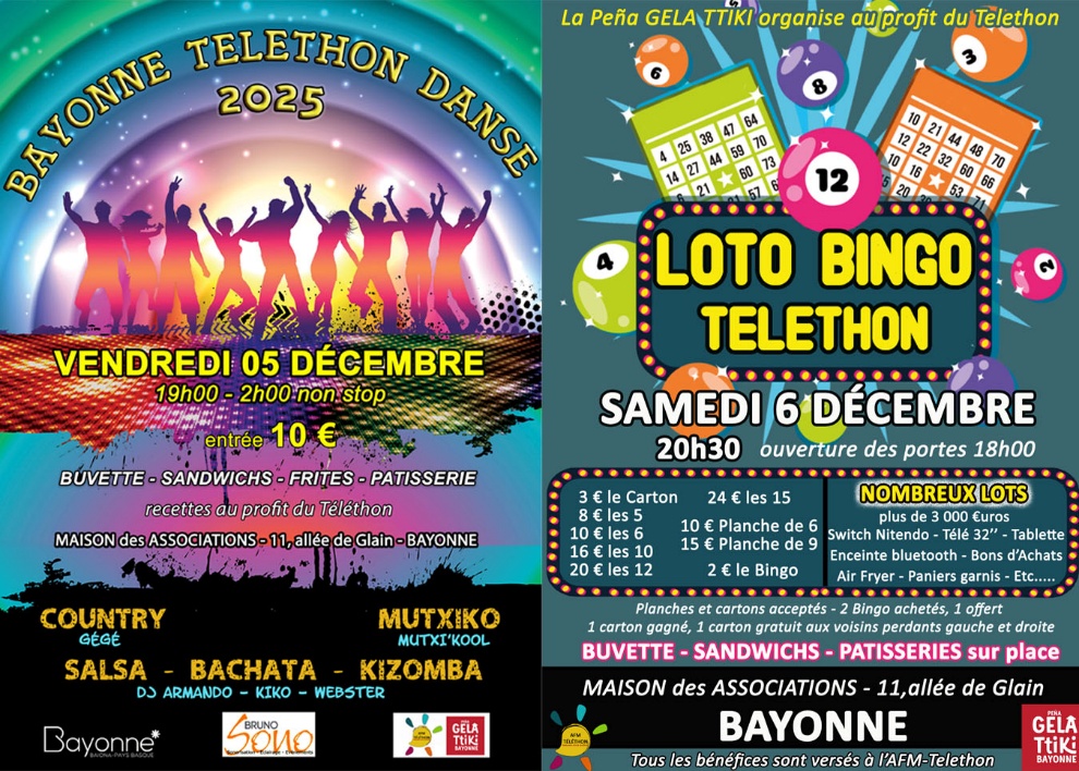 BAYONNE TELETHON DANSE