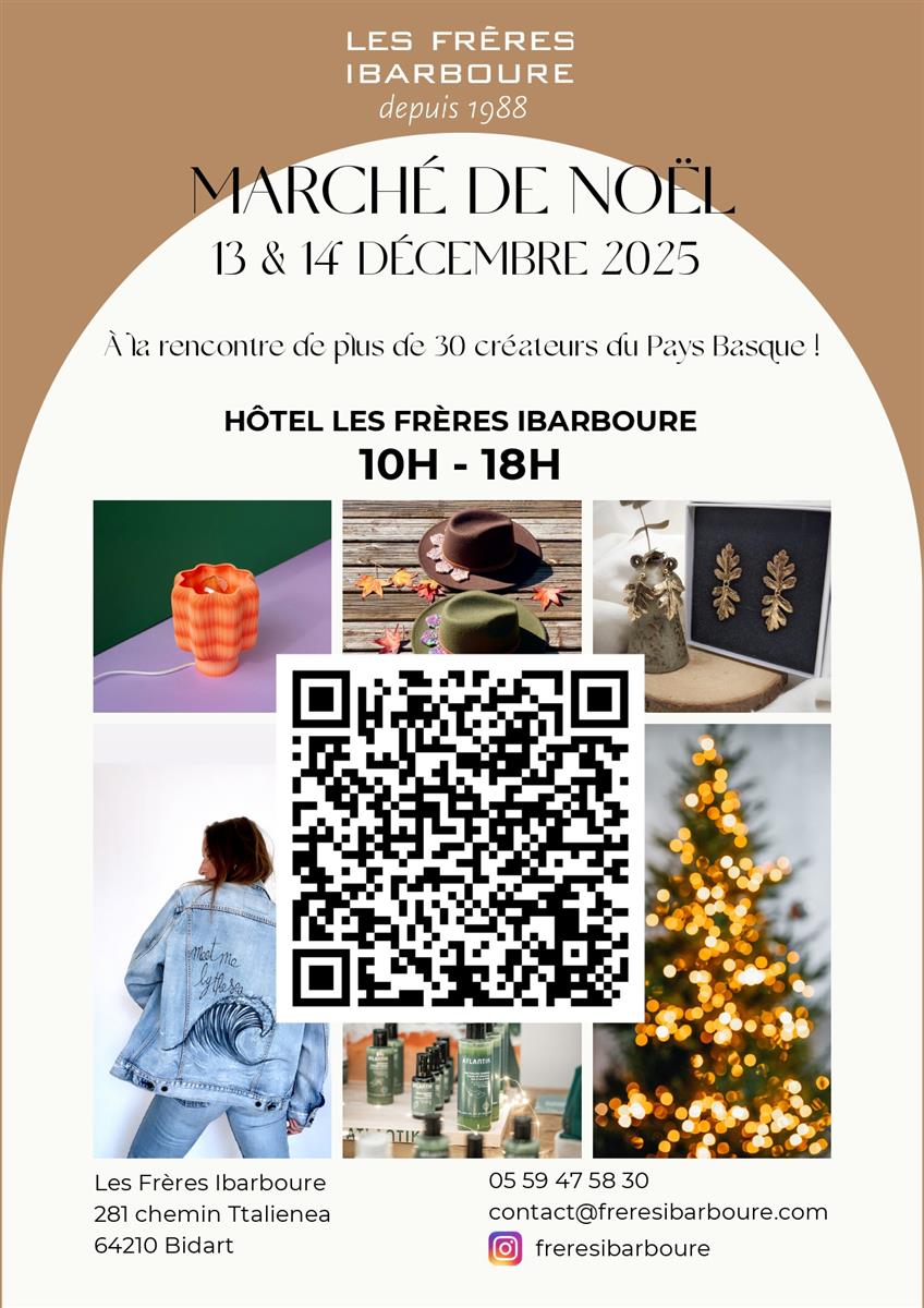 Marché de Noël des créateurs - Hôtel Frères Ib ...