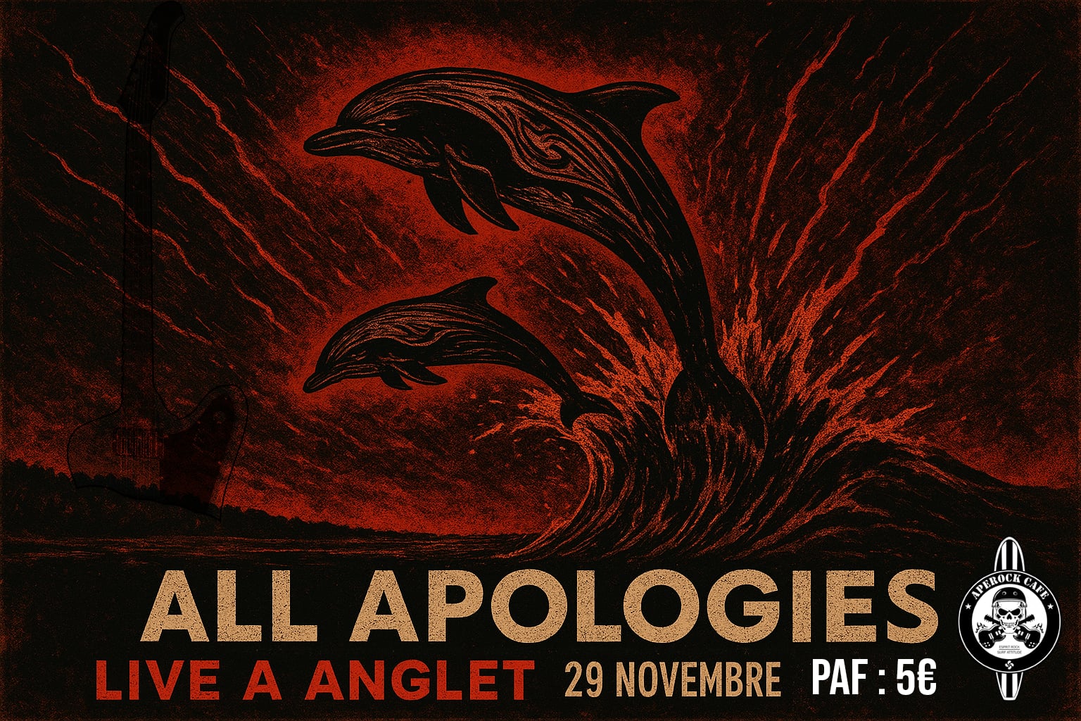 CONCERT ALL APOLOGIES - COVERS 90 - APEROCK CA ...