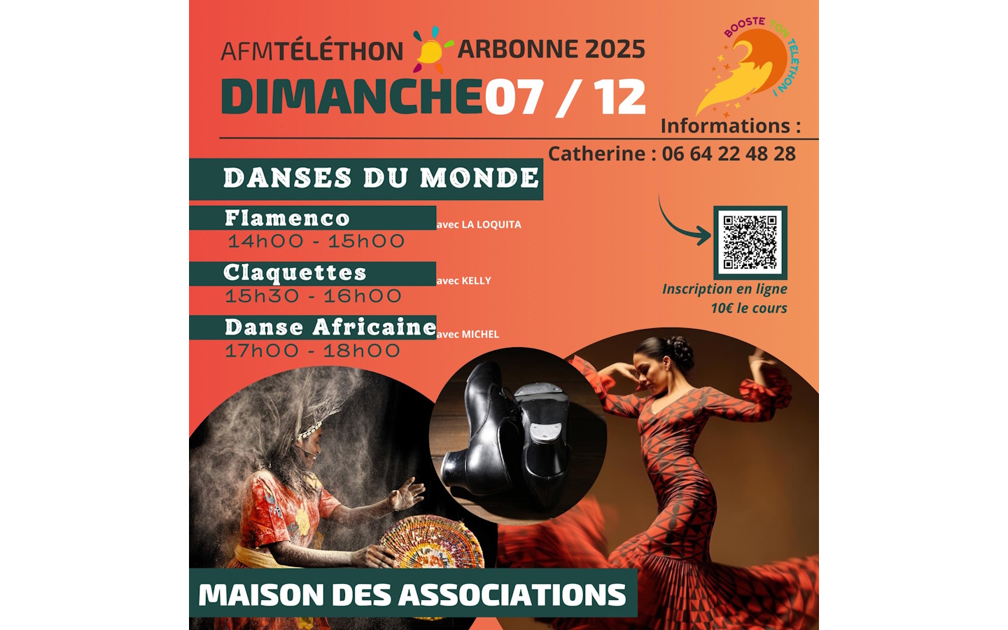 Téléthon : Danses du monde