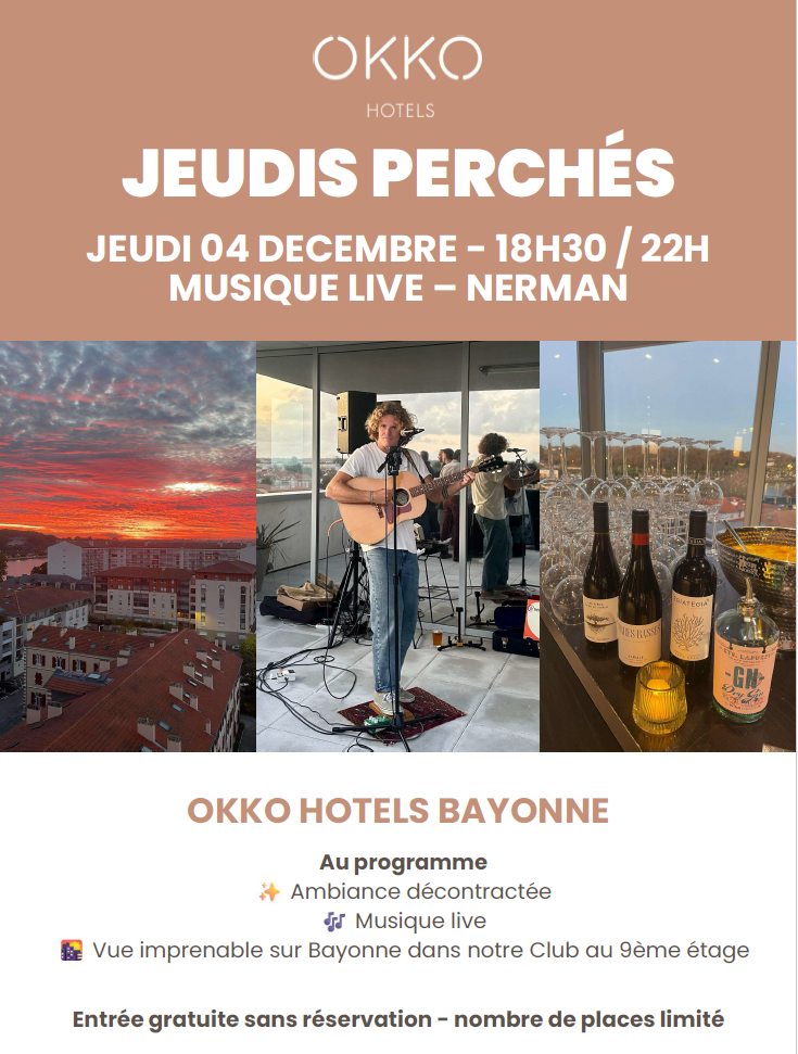 JEUDI PERCHE - AFTERWORK LIVE MUSIQUE