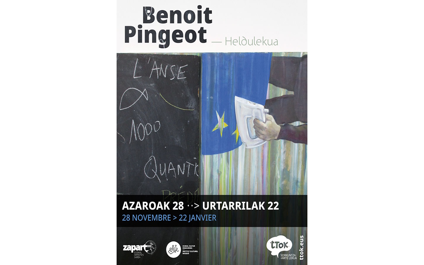 Exposition de Benoît Pingeot : l' ANSE