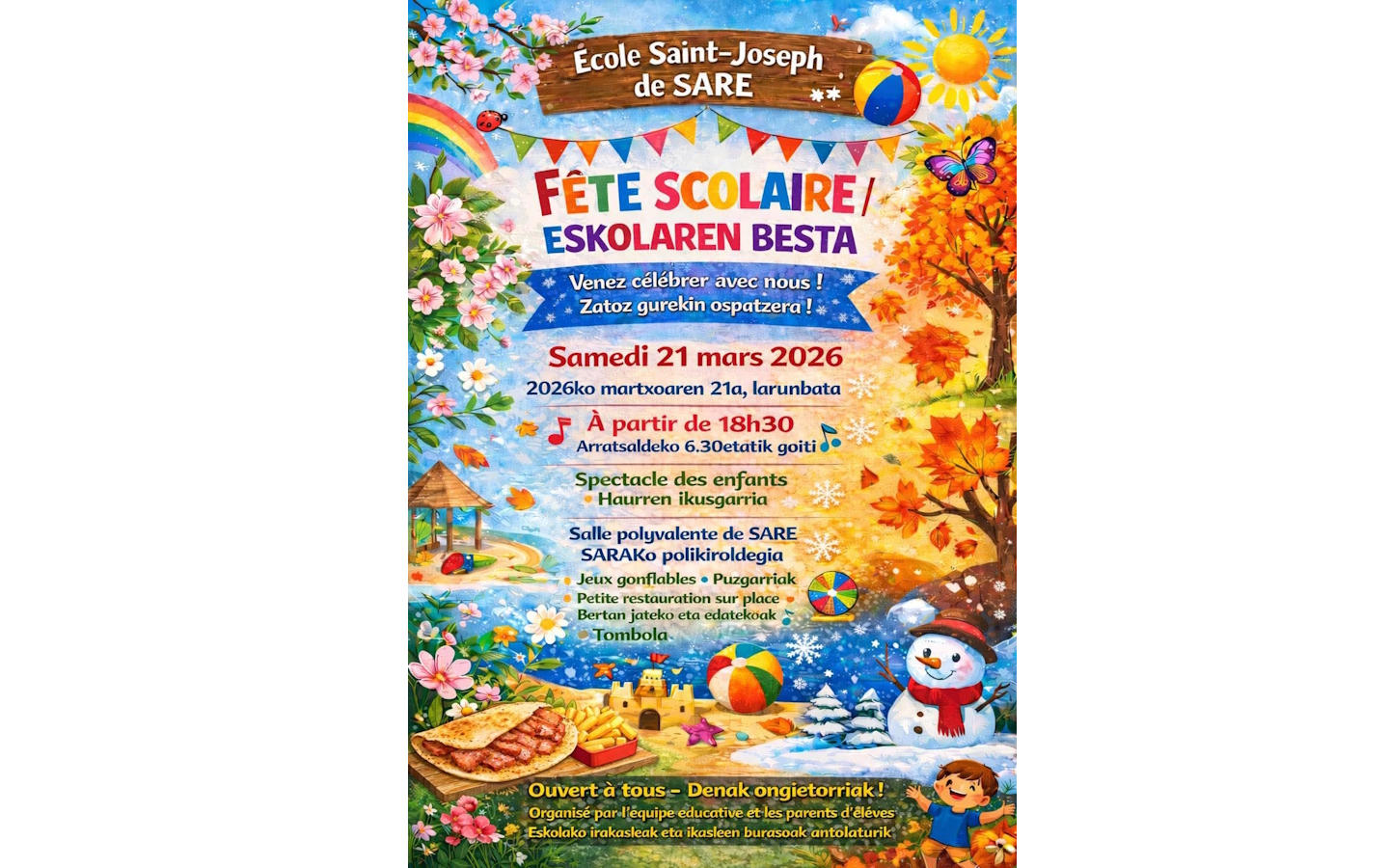 Fête de l'école Saint Joseph